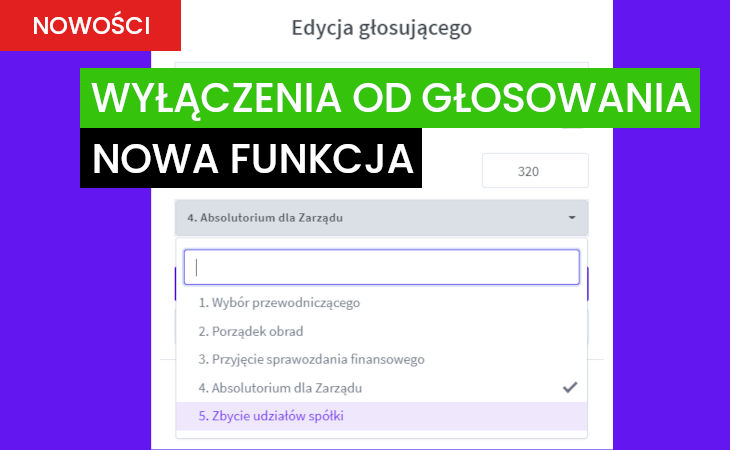 wylaczenie_od_glosowania Głosowanie zdalne - jak zaoszczędzić 30 tys. zł.